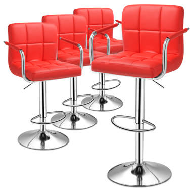 Bar stool chairs set of 4 hot sale